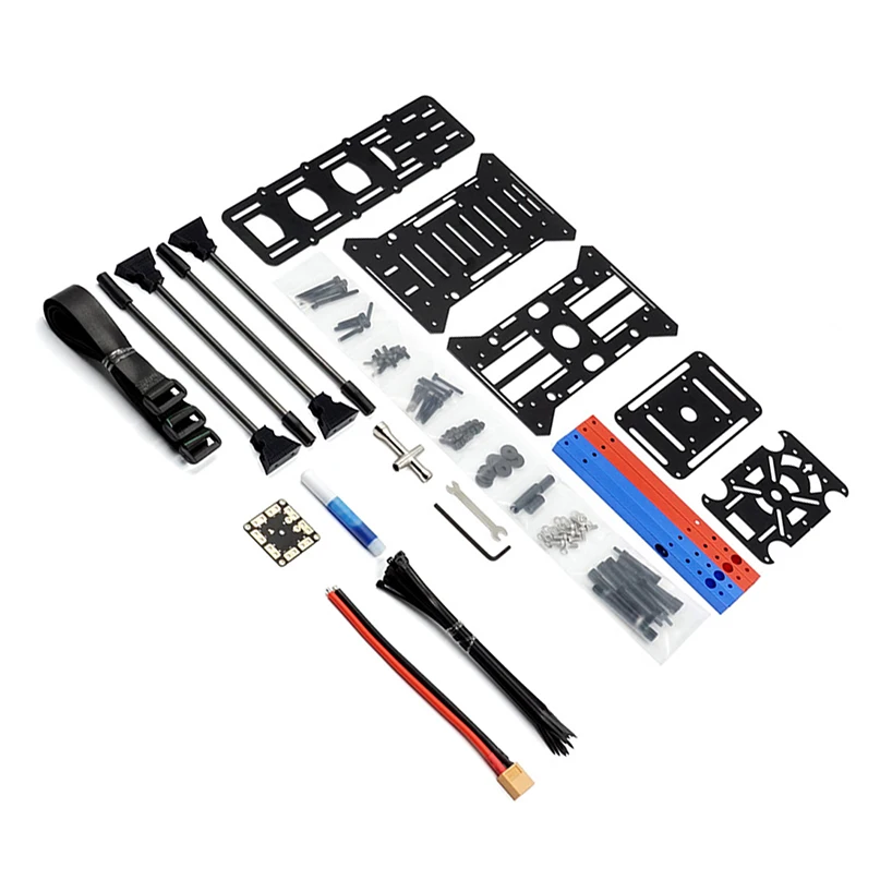 

JMT BlueX450 Aluminum Tube Rack Frame KIT For DIY FPV Racing Drone Quadcopter Multicopter Multi-Rotor