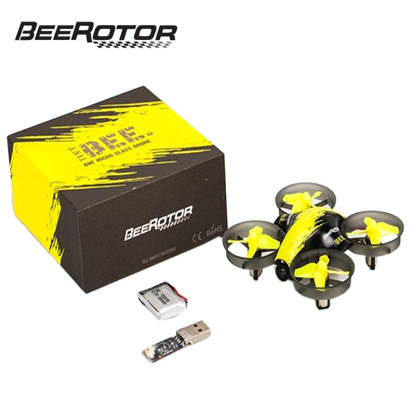 BeeRotor 5 8 GHz 25mW 40CH TinyBee 78 мм микро FPV гоночный Квадрокоптер Futaba SFHSS 2 4G приемник комбо