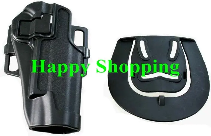 

Tactical CQC Airsoft 1911 hard plastic tactical gun holster Black