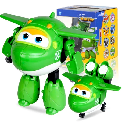 Big!!!15cm ABS Super Wings Deformation Airplane Robot Action Figures Wing Transformation toys for children gift Brinquedos | Игрушки и