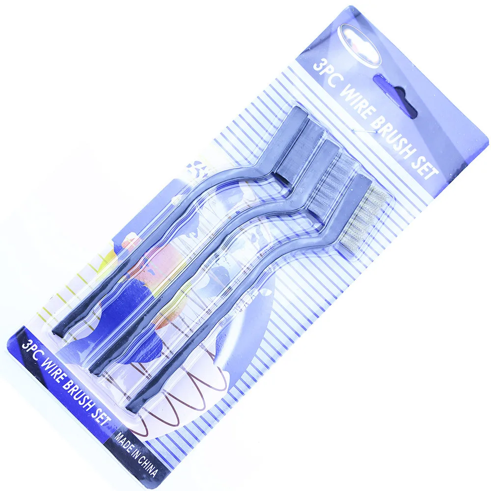 

Brushes , 3 Types: Brass, Steel,Plastic Wire. Able To Use In Combination With Ultrasonic Cleaner