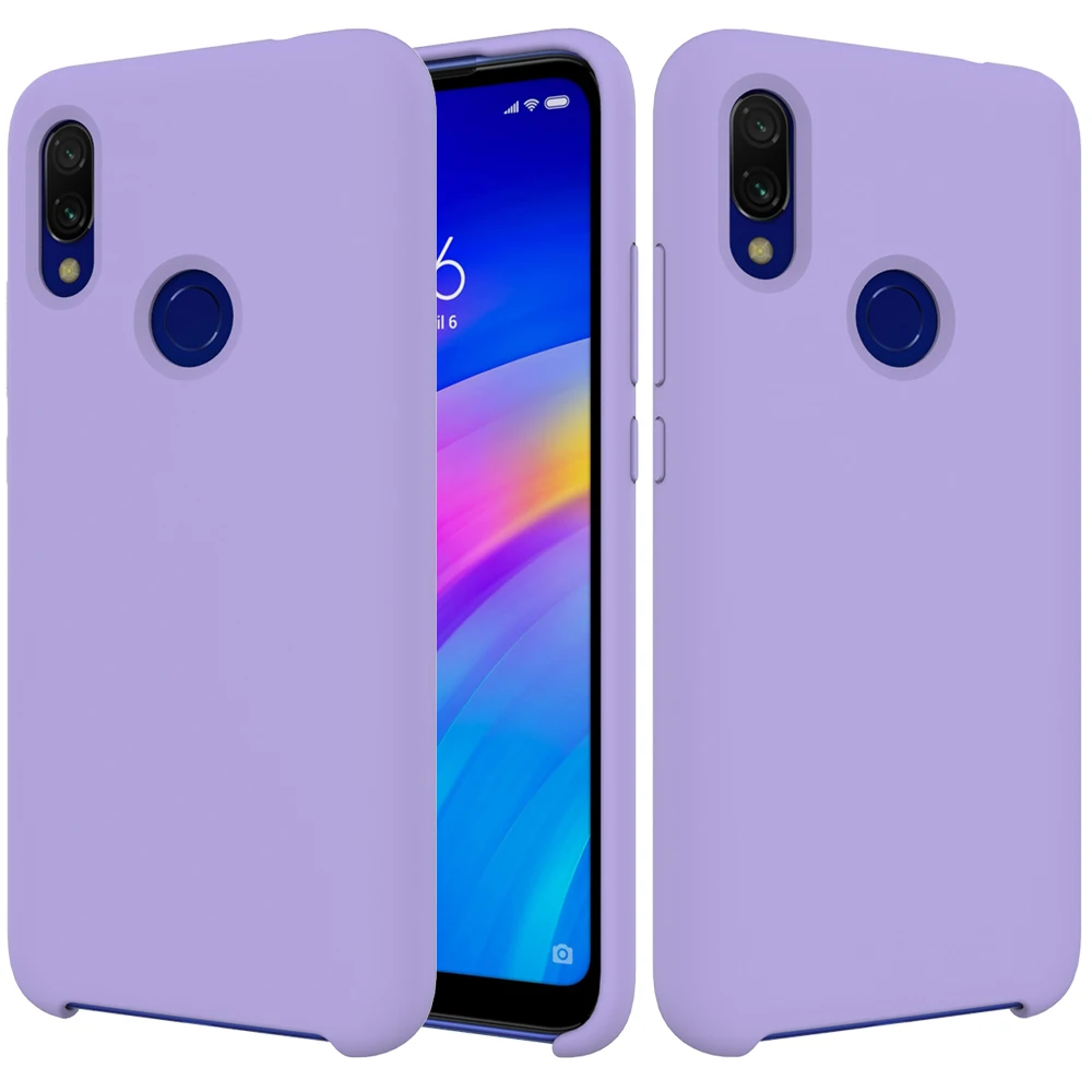 Чехол для Xiao mi Red mi 6A 6 Note 7 Pro 5 Plus для Xiaomi mi 9 SE A2 8 Lite 6 6X mi x 2 2S Max 3 Plus мягкий жидкий силиконовый чехол-накладка - Цвет: Лаванда