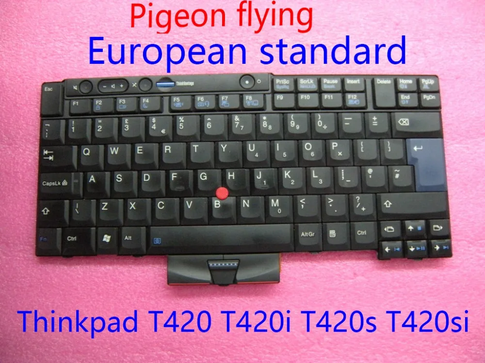 Для Thinkpad T420 T420i T420S T420Si T520 W520 ручной работы, выполненная из красного корпус клавиатуры FRU 45N2240 45N2100 45N2170