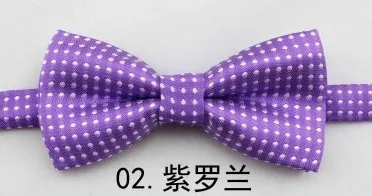 Модный галстук-бабочка в горошек для мальчиков детские галстуки-бабочки 2019 |