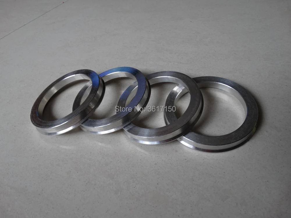 

72.26x74.1 Set of 4 Wheel Hub Rings 72.26 ID 74.1 OD Hub Centric Rings Of The Polycarbonate Plastic Or Aluminum Alloy