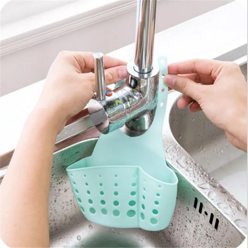 1 шт. портативный домашний кухонный подвесной сливной мешок корзина для ванной