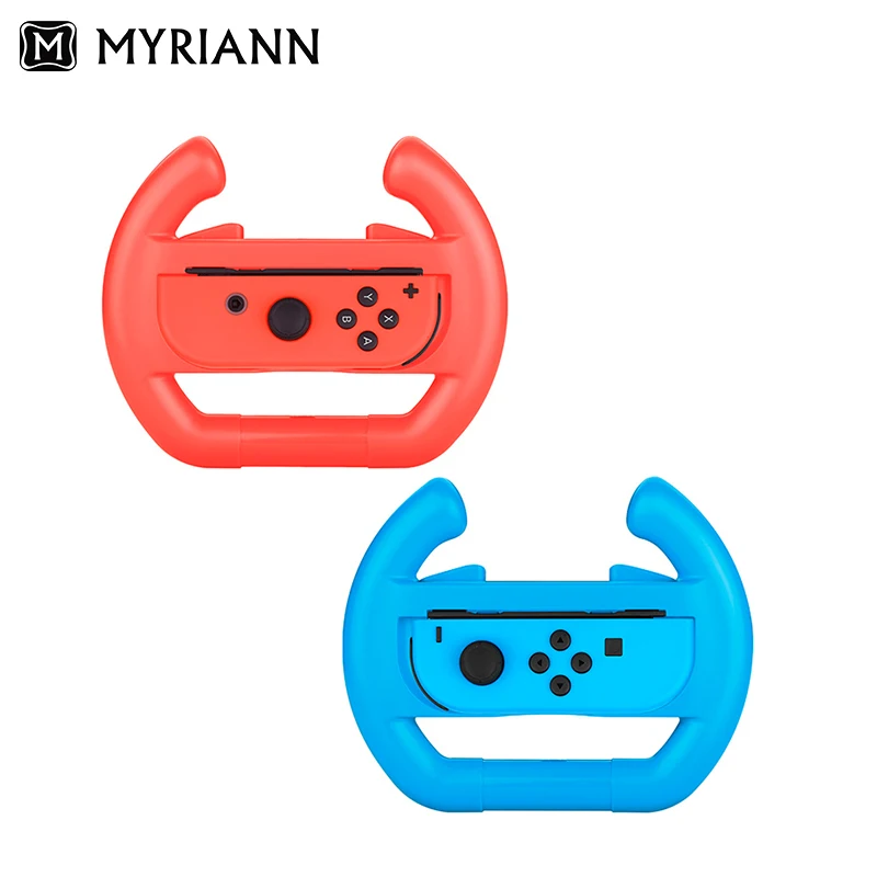 Myriann 2 шт. ABS держатель для руля с ручкой и подставкой Nintendo переключатель слева