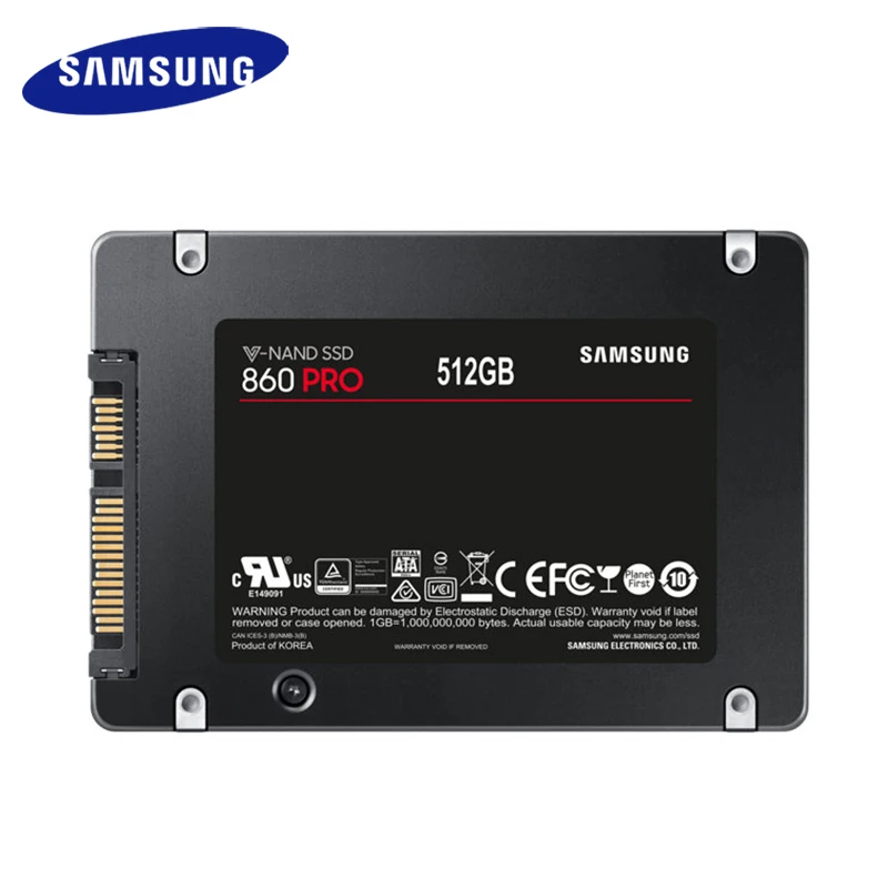 SAMSUNG SSD 860 PRO 256 ГБ 512 Внутренний твердотельный диск HD Жесткий SATAIII SATA 3 2 5 дюймов