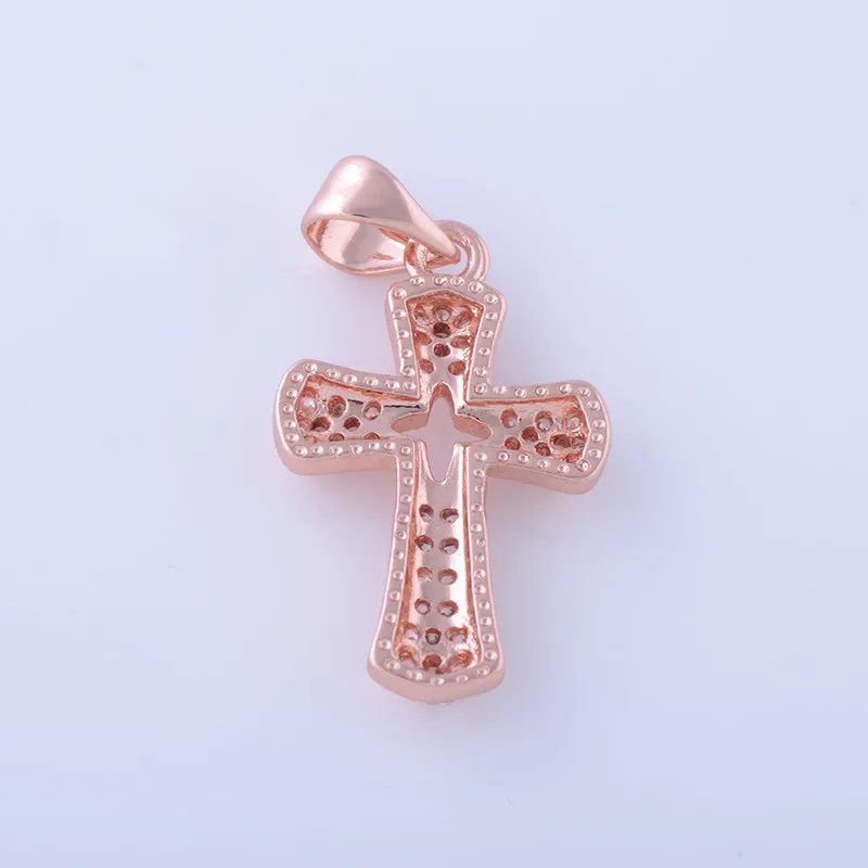 Микро проложить с кубическим цирконием класса ААА полые цветок подвеска в форме