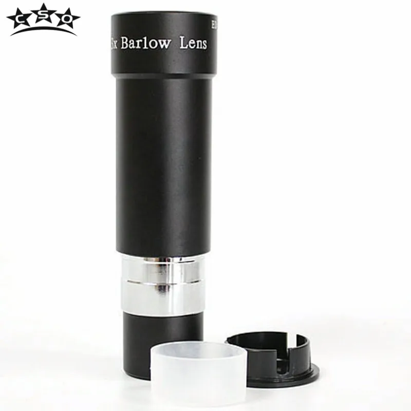 Линза Барлоу с 3 кратным увеличением линза интерфейсом 1 25 дюйма 31 7 мм зеленое