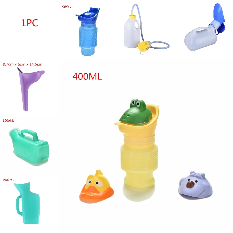 

400/750/1000/1700ml New Female Male Portable Mobile Toilet Car Travel Journeys Camping Boats Urinal
