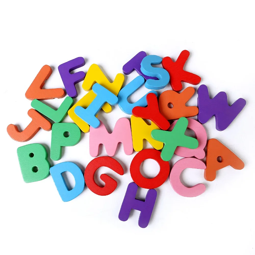 ABC Алфавит карта обучения английскому языку дети деревянные Peg Пазлы раннее