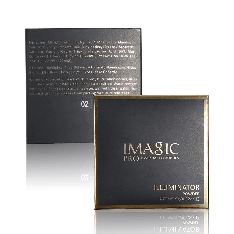 IMAGIC 4 цвета бронзер хайлайтер пудра Осветление ЛИЦА матовая Палетка изюминка контур