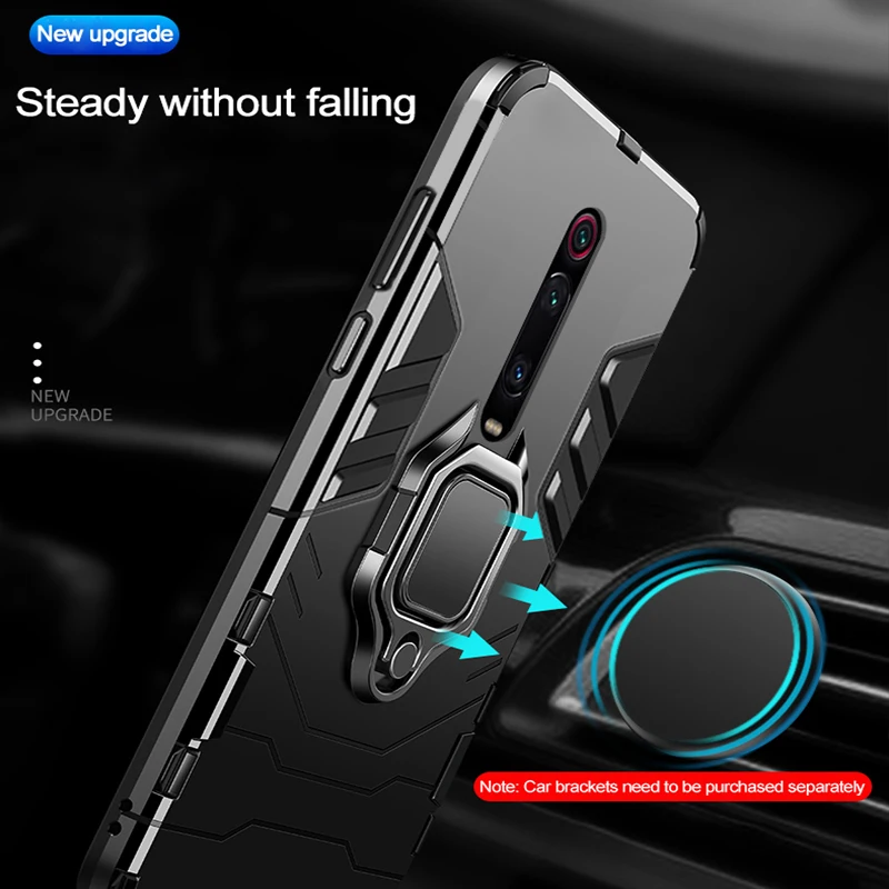 Для Red mi K20 Note 7 8 5 Pro Чехол-Броня с подставкой для Xiaomi mi 9T Pro mi 8 Lite 9T 9 SE чехол для Pocophone F1