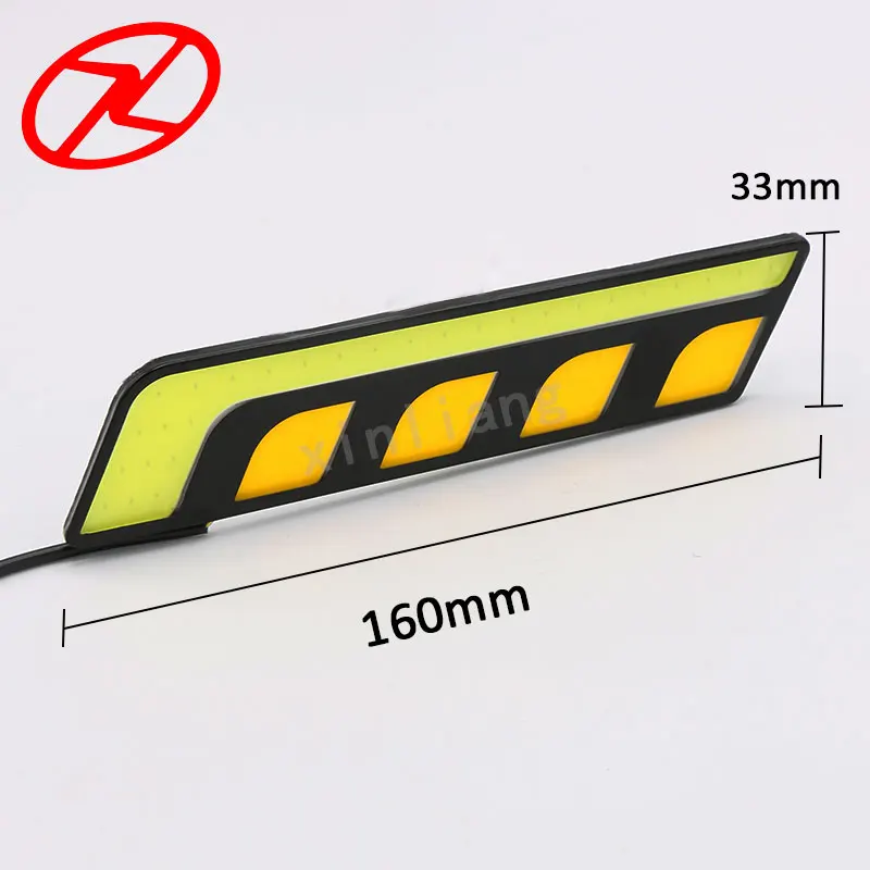 Дневные ходовые огни 2 шт. Водонепроницаемые Универсальные COB дневные