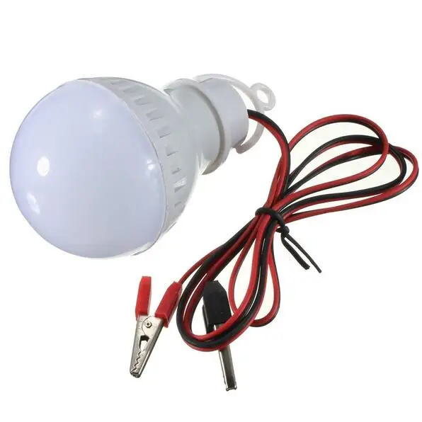 Светодиодный светильник E27 3W 5W 7W 9W 12W 15W 5730 SMD чистый белый свет DC12V провод для дома