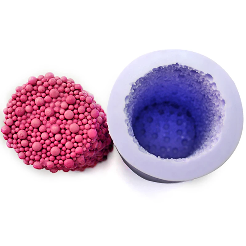 Силиконовая форма для свечей Nicole в форме пузырьков цилиндрической формы DIY