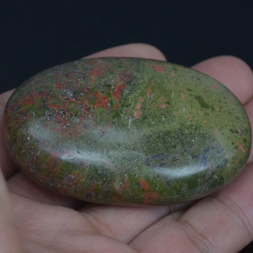 2 36 дюймовый натуральный кристалл уникита рееки чакра массаж энергия пальмовый