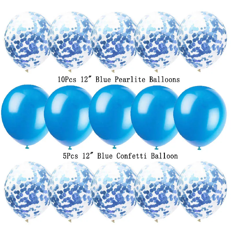 15 шт./лот 12inchLatex ConfettiBalloon надувные воздушные шары на день рождения вечерние