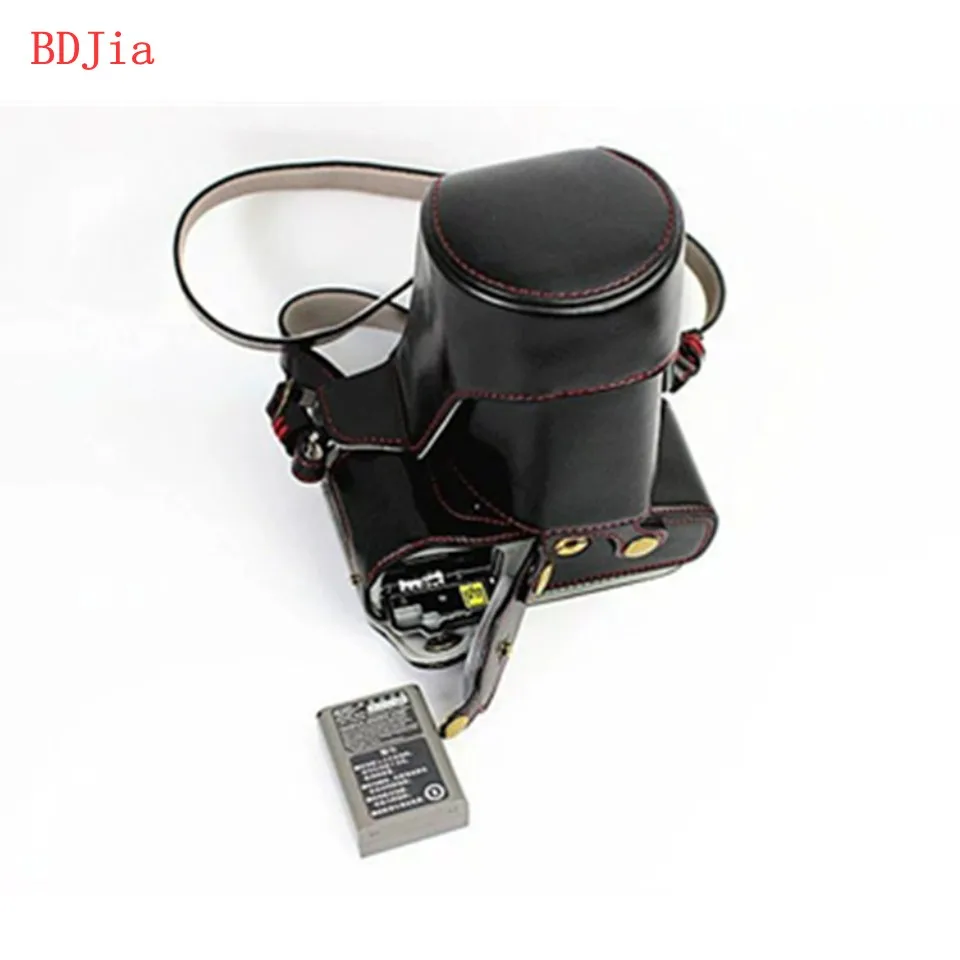 Новый роскошный кожаный чехол для камеры Olympus EM5II цифровой из искусственной кожи