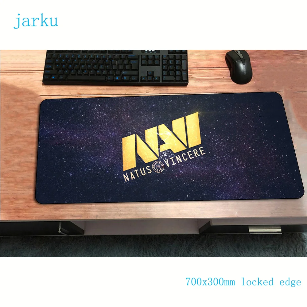 Коврик для мыши natus vincere 700x300x3 мм компьютерный коврик геймпад xl игровой офисный