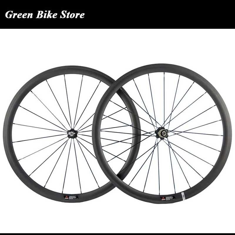 38 мм углеродная колесная пара полностью Углеродные велосипедные колеса 700C