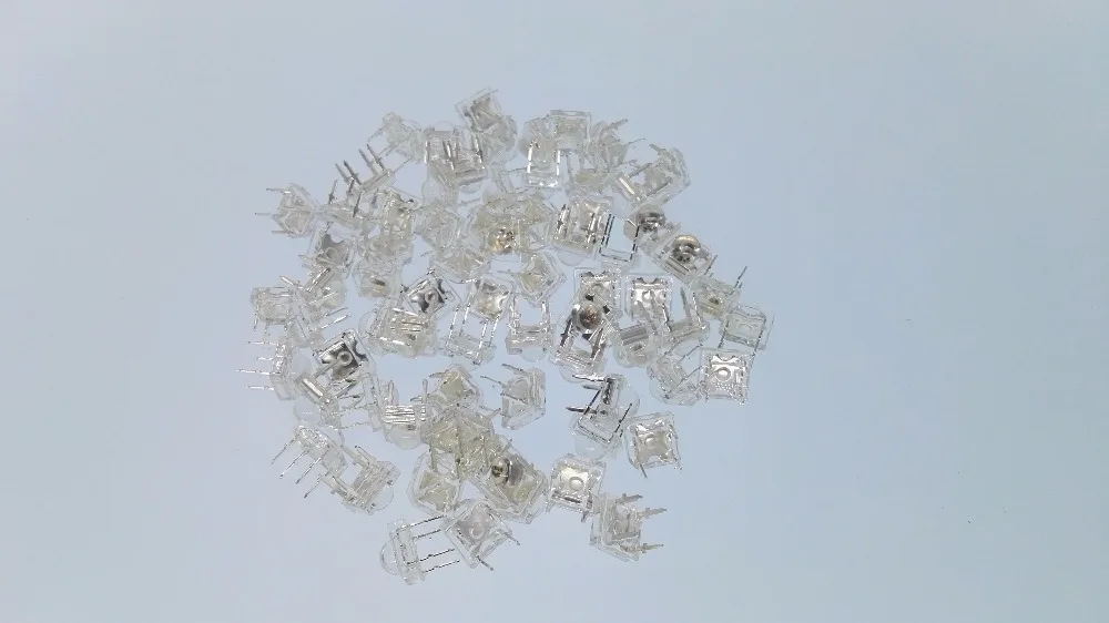 20 шт 5 мм Piranha красный светодиодный 80mA 4 чип орлиный глаз SMD Superflux высокая Яркость