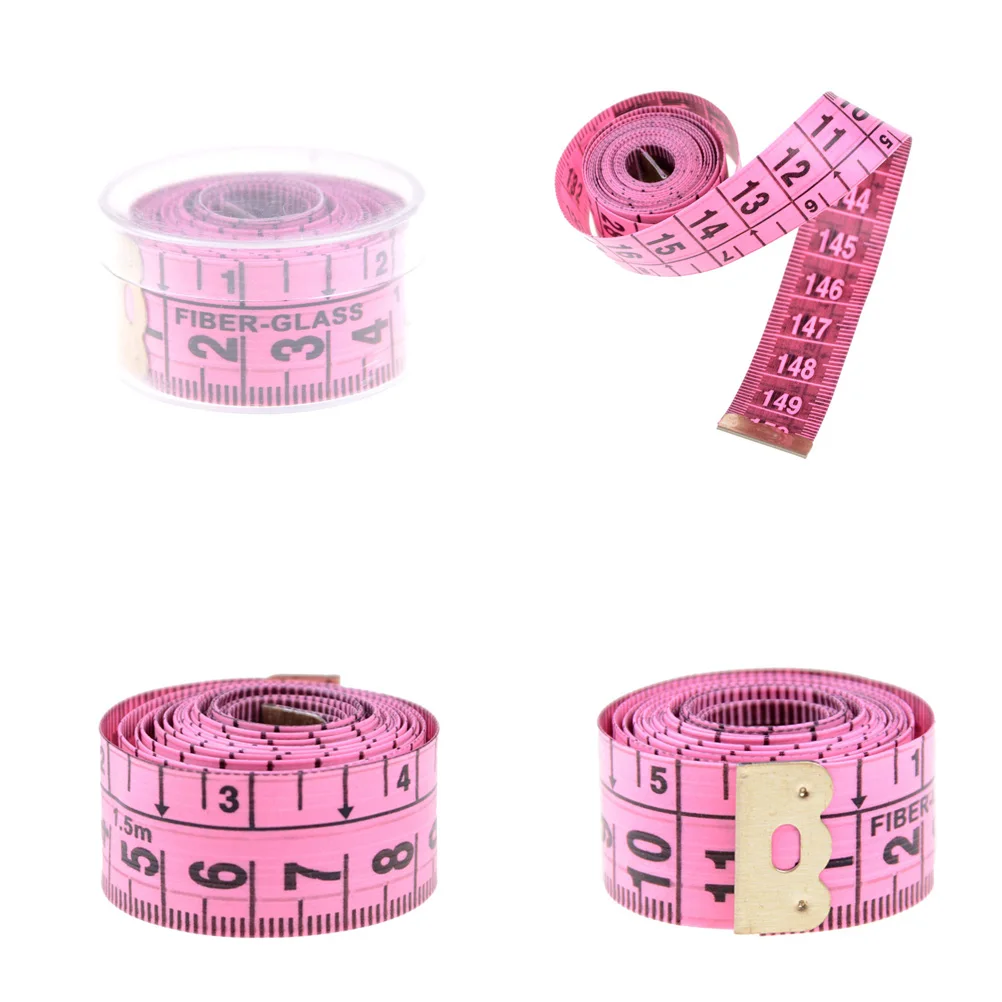 60 inch 1.5M Soft Tape Measure for Sewing Tailor Cloth Ruler Random Color Gauging Tools | Дом и сад