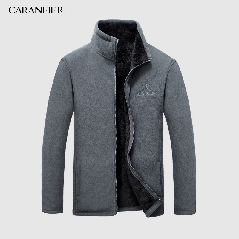 CARANFIER 3 шт Мужские Зимние флисовые куртки из флиса уличные спортивные теплые