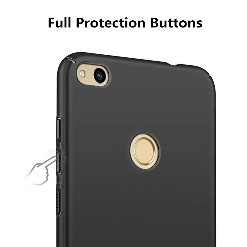 360 Полное покрытие huawei honor 8 Lite чехол Роскошный PC жесткий матовый чехол для телефона для honor 8 Lite чехол пластиковый чехол fundas