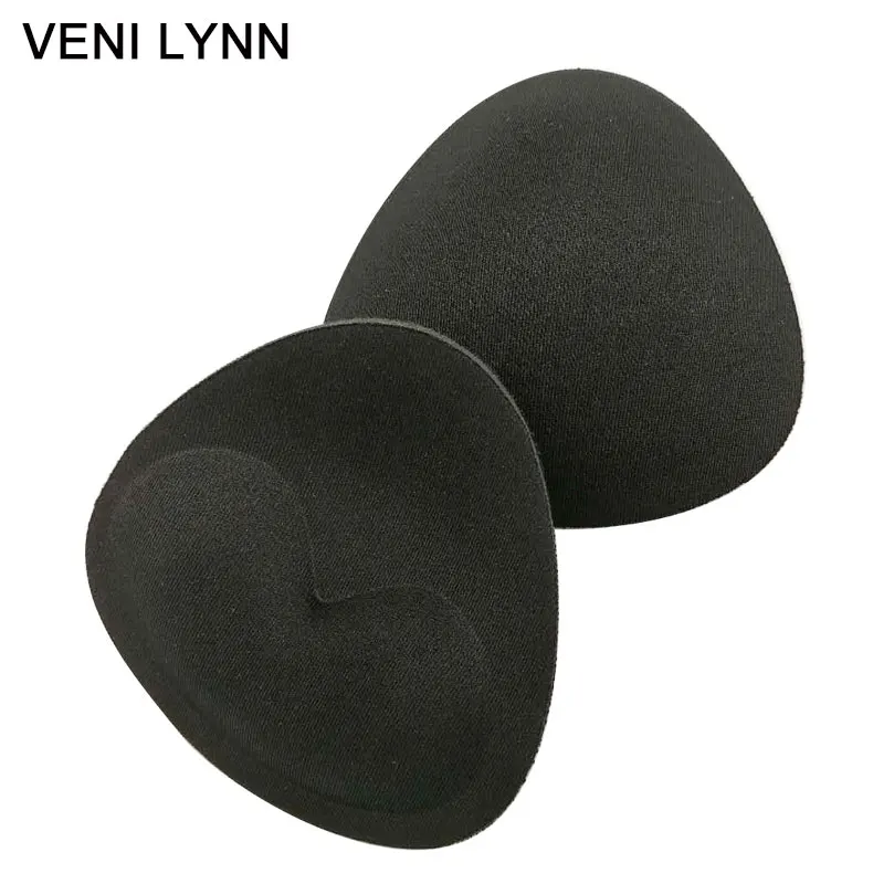 VENI LYNN треугольные поролоновые накладки на грудь, увеличивающие объем бюстгальтера пуш-ап для купальников и бикини, увеличивающие размеры от 1 до 2 чашек