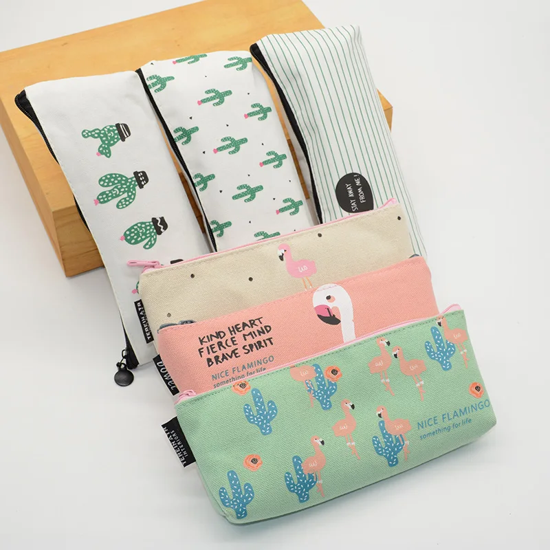 Estuches para lapices trousse scolaire карандаш кактус Чехол pen pouch школьный пенал для карандашей