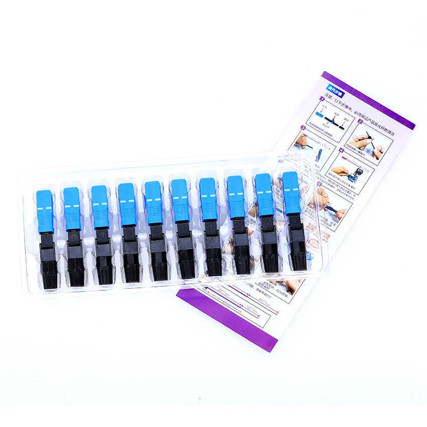 100 шт. Бесплатная доставка Оптовая продажа FTTH Встроенный кабель типа SC с холодным