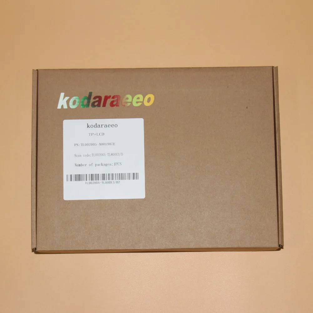 Kodaraeeo для lenovo Tab 2 A8 50 50F 50LC Сенсорный экран планшета Стекло + ЖК дисплей Дисплей