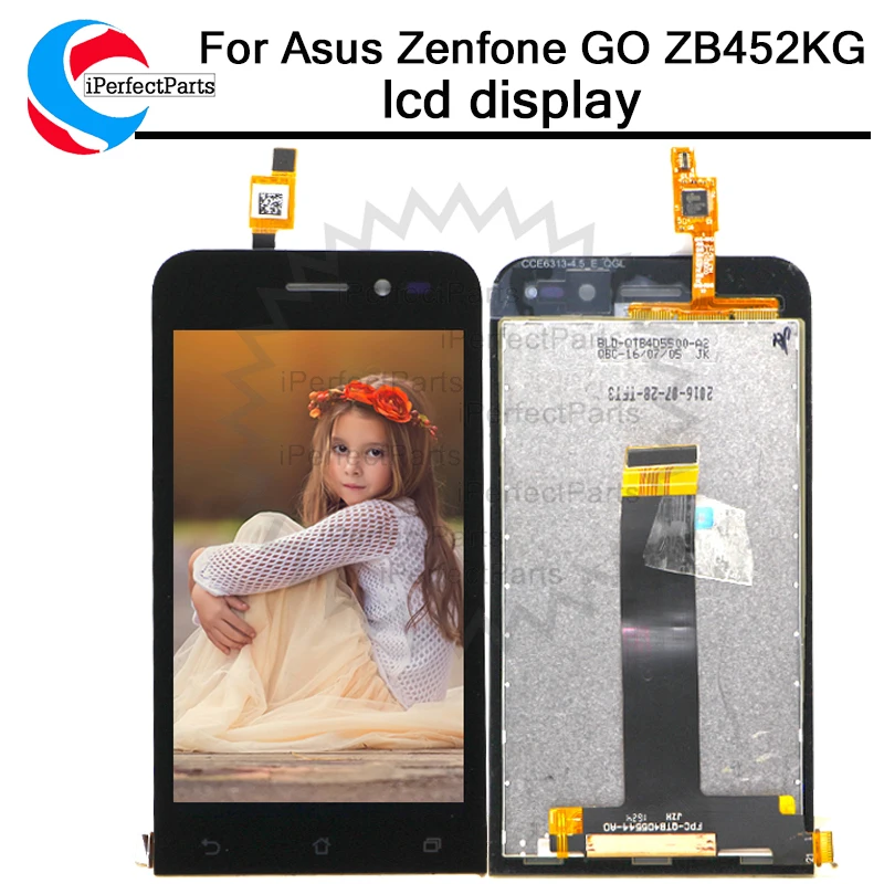 Жк дисплей и сенсорная панель для Asus Zenfone GO ZB452KG 4 5 дюйма|lcd screen display|asus zenfone displayzenfone