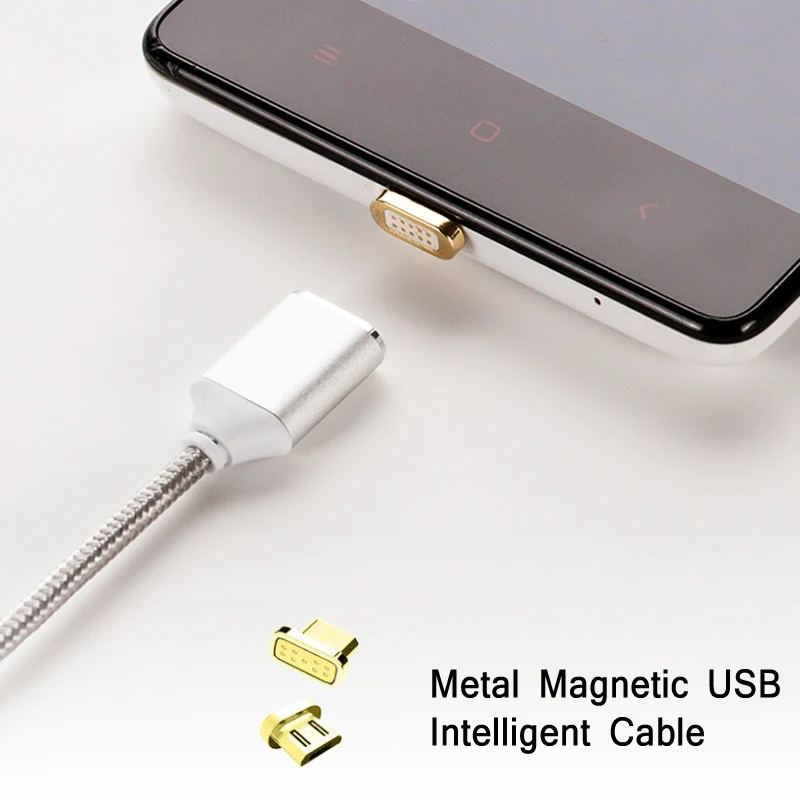 Магнитный нейлоновый плетеный кабель для быстрой зарядки Sony L36H Z2 L35H Z1 ASUS ZenFone 6