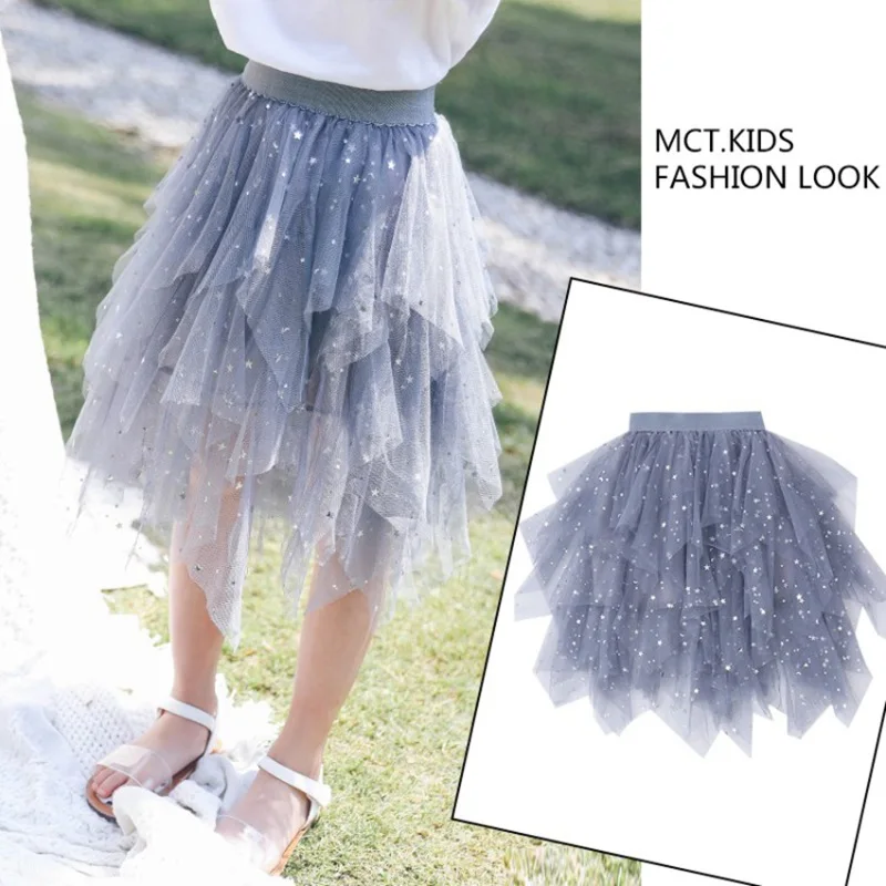 Модная детская юбка пачка со звездами CROAL ручной работы для девочек|Юбки| |