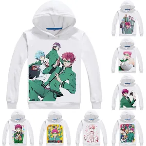 Тяжелая жизнь сайки К. Толстовки с капюшоном в разных стилях, толстовка с капюшоном в стиле прыгающих комиксов, Saiki Kusuo no sai-nan Kusuo Saiki Cospla, футболки