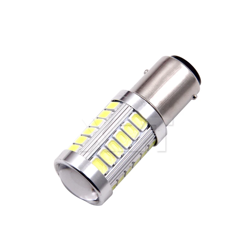 Новые Бесплатная доставка 4 шт./лот S25 P21W 1156 BA15S 1157 5630 33SMD 5730 LED высокой мощности авто