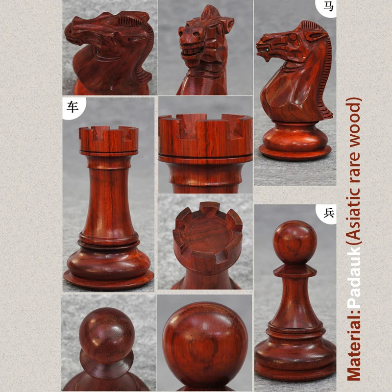 Bstfamly деревянный Шахматный набор игры портативные игровые международного