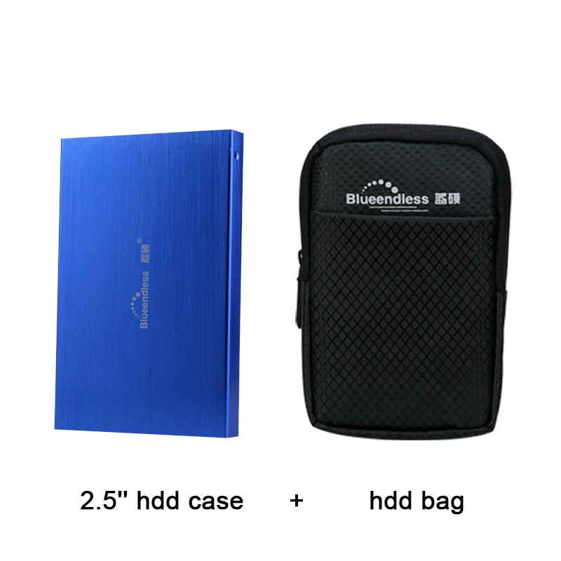 

Защитный инструмент для внешнего жесткого диска, 1 комплект (2,5 'чехол для жесткого диска + 5 ''сумка для жесткого диска) sata USB 2,0 sdd hdd корпус инст...