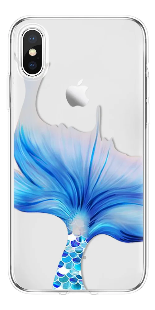 Fish scale for iPhone 4S 5 5S SE 6 S 7 8 Plus Funda Coque Soft For 7plus plus X XR Cover TPU Xs Max case |
