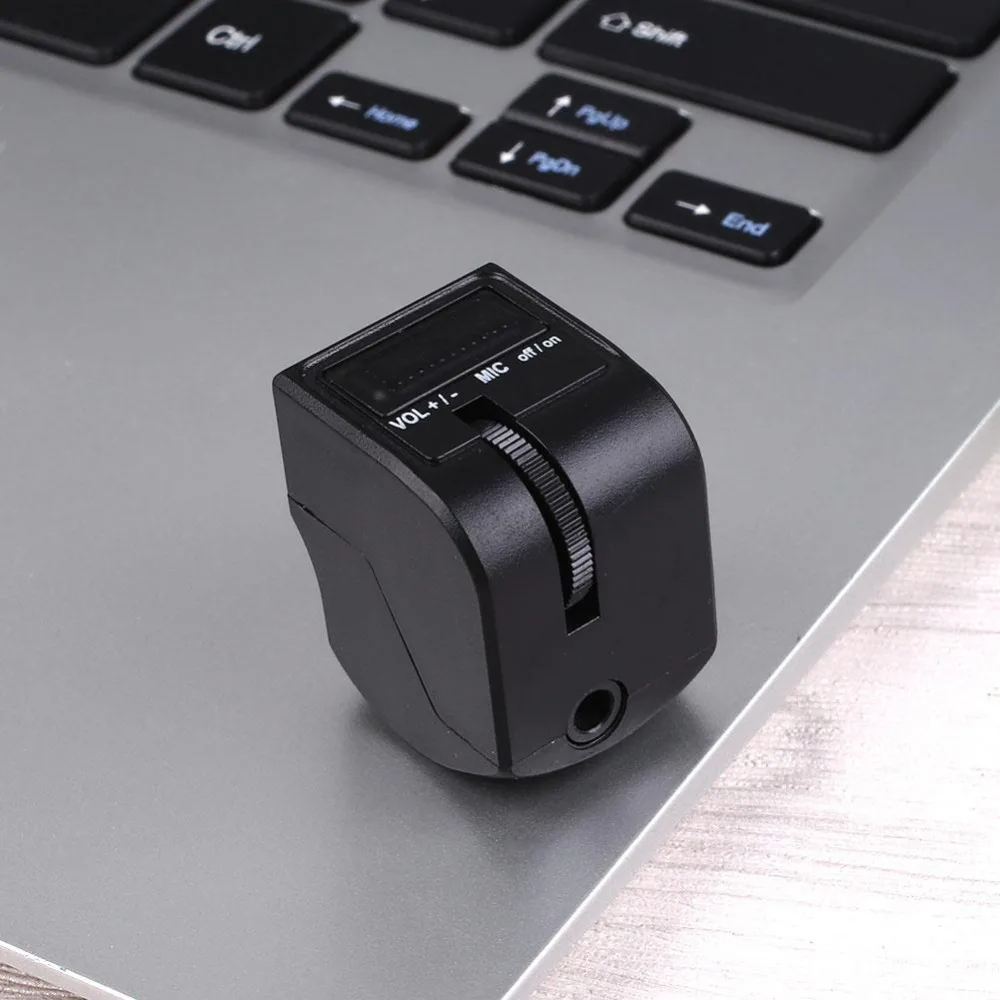 Мини адаптер для наушников с микрофоном и регулировкой громкости|adapter headset|adapter