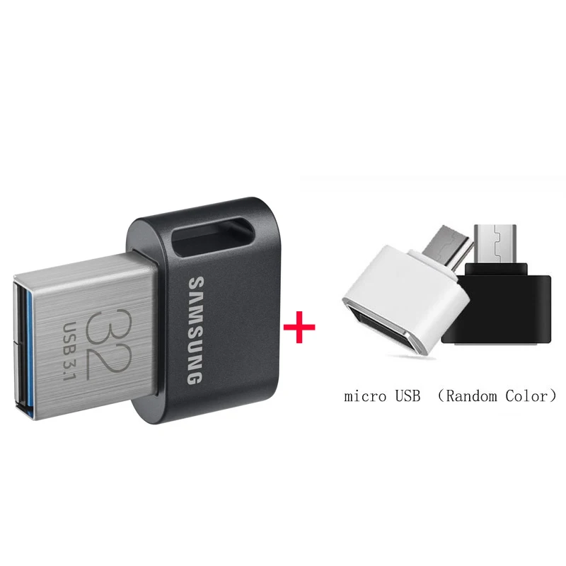 AB-32G Plus OTG SAMSUNG USB 3,1 флеш-накопитель FIT Plus 32 Гб микро-флеш-накопитель usb флеш-накопитель флэш-карта памяти для ПК ноутбук автомобильная аудиосистема - Цвет: AB-32G Plus OTG