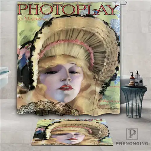 Индивидуальный pin-up-girl (5) водонепроницаемый занавеска для душа коврик дома ванной