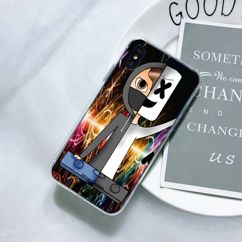 Мягкий силиконовый прозрачный чехол из ТПУ для iPhone MAX XR XS X10 5 5S 5SE 6 7 8 6Plus 7Plus