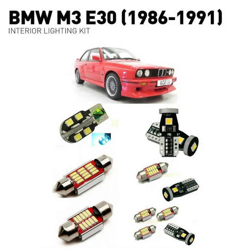 5 шт. Автомобильные светодиодные лампы для BMW m3 e30 1986 1991|Сигнальная лампа| |