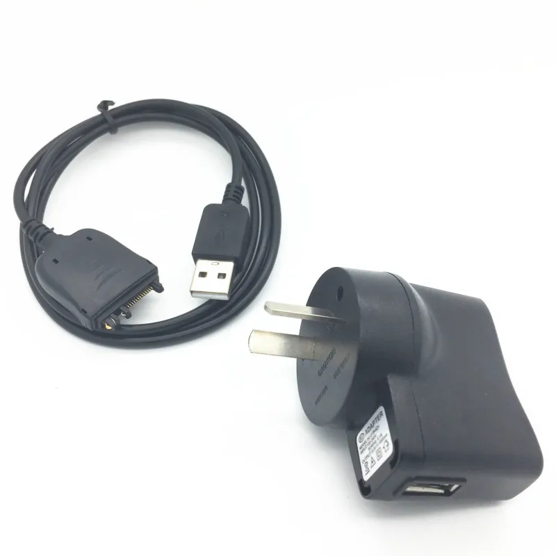 US/AU/EU/UK штепсельная вилка usb зарядное устройство для синхронизации кабеля Palm Treo 750