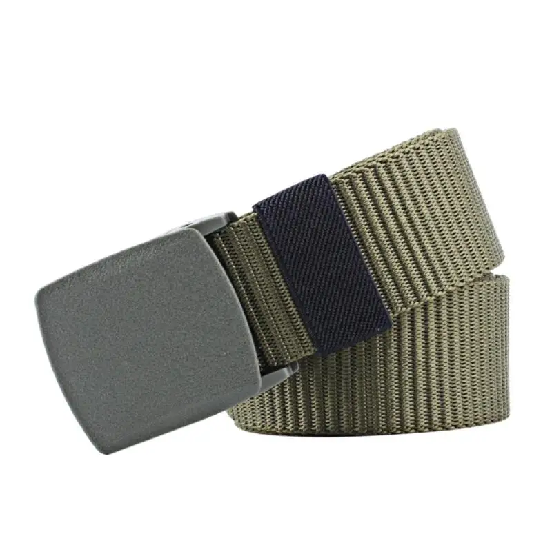 Army Green Унисекс Открытый Холст Пояс для женщин и мужчин повседневные штаны для путешествий поясные ремни - Цвет: Army Green