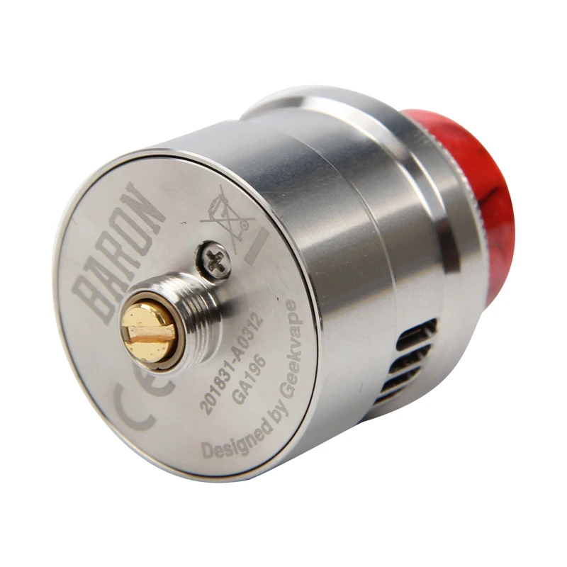 Оригинальный Geekvape барон RDA танк 24 мм ввиду капает Squonk атомайзер двойной катушки